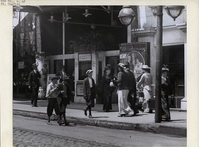 Guichet du Strand Motion Picture Theater au 419 North 6th Street - Charles Clement Holt